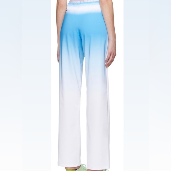 FAL-ASH SSENSE exclusive gradient blue polyester track pants - Picture 3 of 3